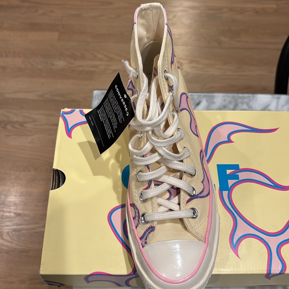 Golf Le Fleur x Chuck 70 High 'Flame - Pastel Yellow unisex